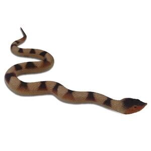 Realistic Rubber Snakes Fake Snake Toy Keep Birds Away Plastic Snakes Prank